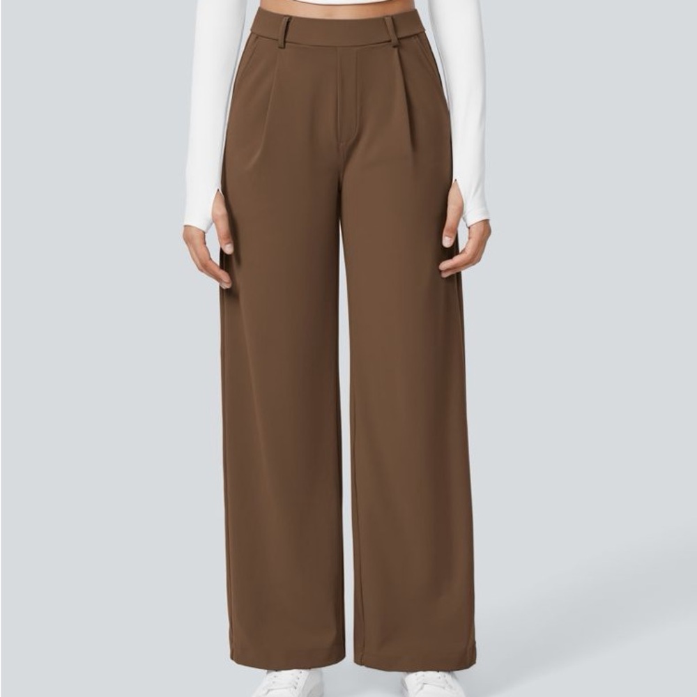 Halara Flex™ DayStretch High Waisted Pocket Straight Leg Work Pants